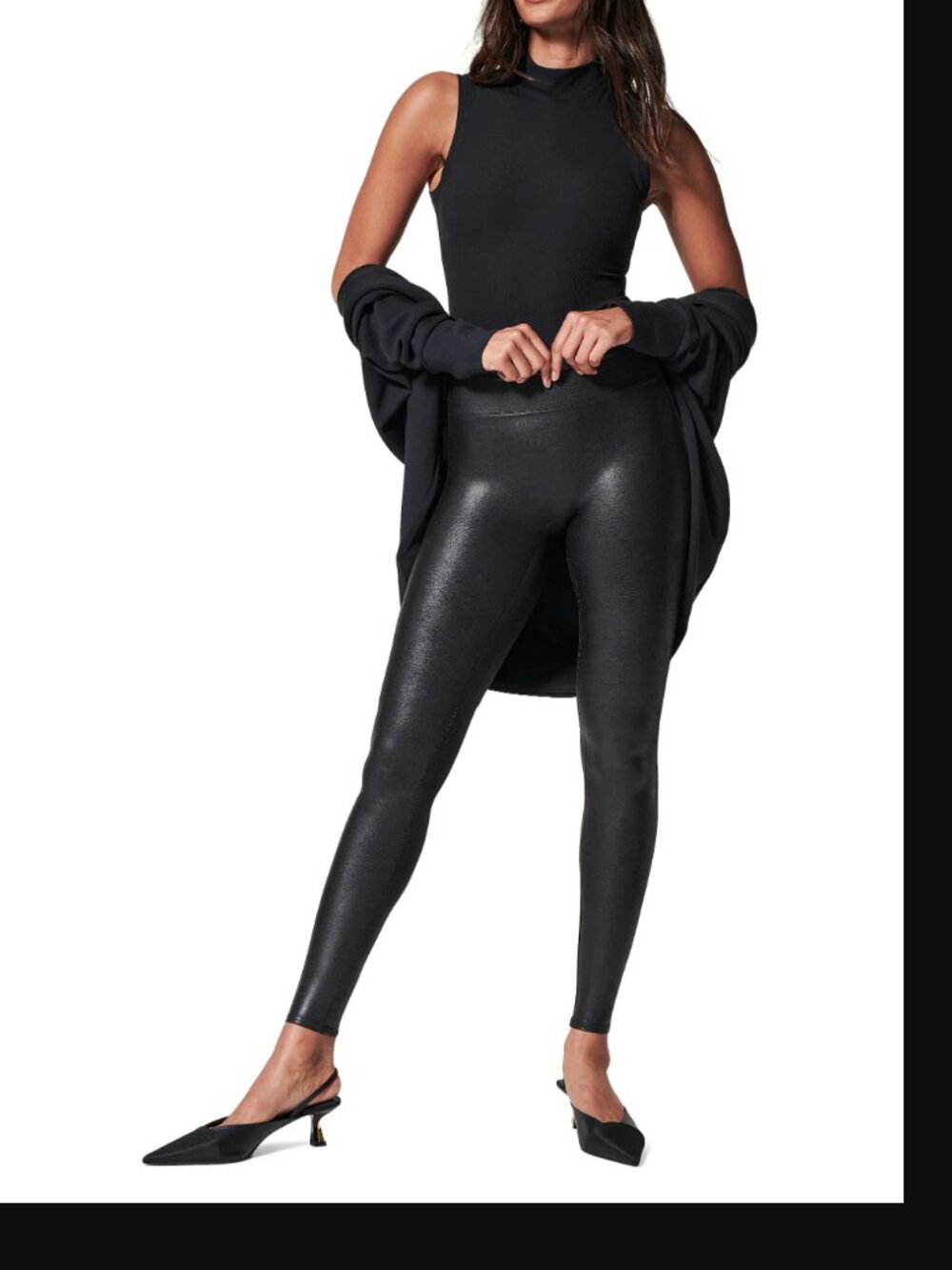 Spanx  Faux Leather Leggings